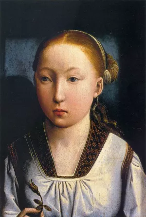Portrait of an Infanta Oil painting by Juan De Flandes