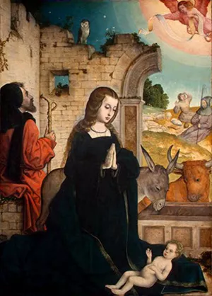 The Nativity by Juan De Flandes - Oil Painting Reproduction