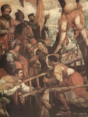 The Martyrdom of St Andrew by Juan De Las Roelas Oil Painting