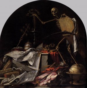 In Ictu Oculi by Juan De Valdes Leal Oil Painting