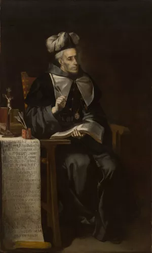Portrait of an Ecclesiastic by Juan De Valdes Leal Oil Painting