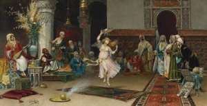The Dance by Juan Gimenez Martin Oil Painting