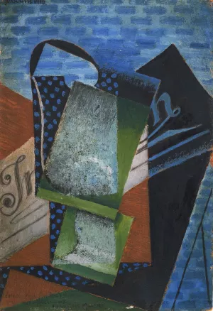Abstraction by Juan Gris Oil Painting