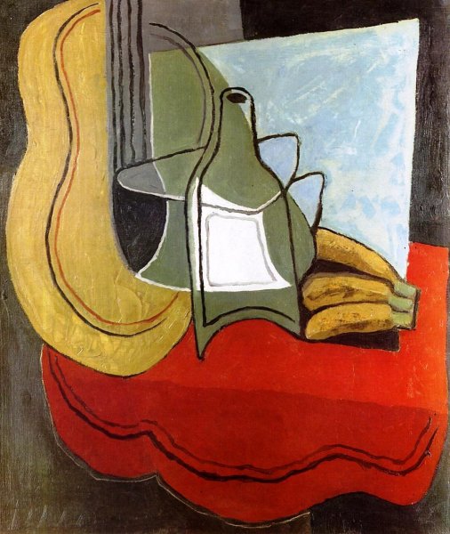 Main Product Photo of Bananas Painting by Juan Gris