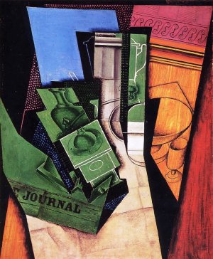 Breakfast by Juan Gris Oil Painting