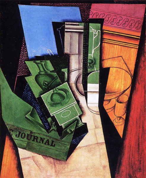 Main Product Photo of Breakfast    Painting by Juan Gris