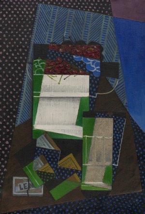 Cherries by Juan Gris Oil Painting