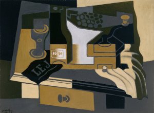 Coffee Grinder by Juan Gris Oil Painting