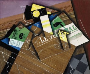 Fantomas by Juan Gris Oil Painting