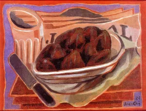 Figs by Juan Gris Oil Painting
