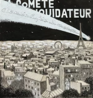 La Comete Liquidateur by Juan Gris Oil Painting