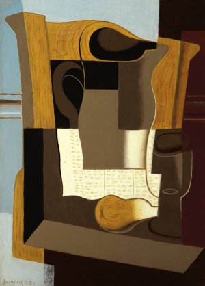 Le Broc by Juan Gris Oil Painting