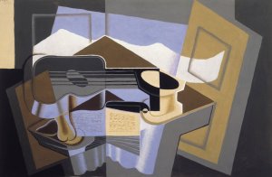 Le Canigou by Juan Gris Oil Painting