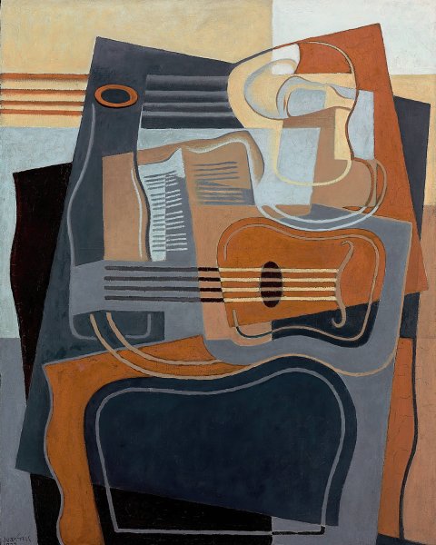 Le Gueridon  by Juan Gris - Hand-Painted Oil Painting Reproduction