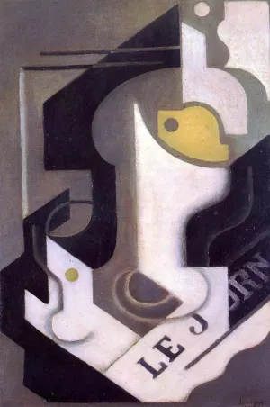 Lemon by Juan Gris - Oil Painting Reproduction