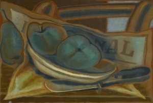 Les Pommes by Juan Gris Oil Painting