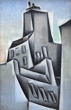 Maisons a Paris by Juan Gris Oil Painting