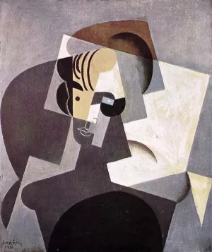 Portrait of Josette by Juan Gris - Oil Painting Reproduction