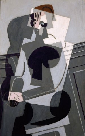 Portrait of Josette Gris by Juan Gris Oil Painting