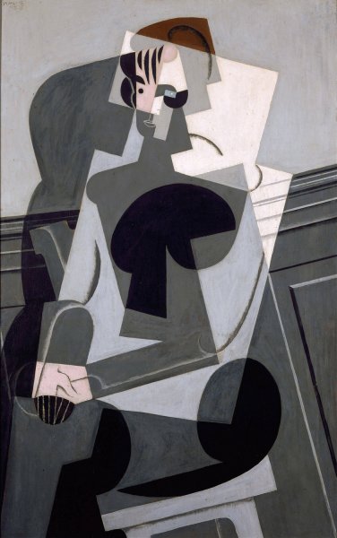 Portrait of Josette Gris  by Juan Gris - Hand-Painted Oil Painting Reproduction