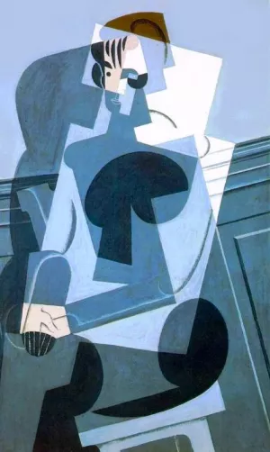 Portrait of Josette Oil painting by Juan Gris