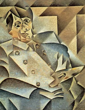 Portrait of Picasso Oil painting by Juan Gris