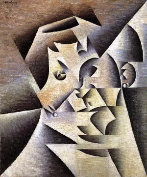 Portrait of the Artist's Mother by Juan Gris - Oil Painting Reproduction