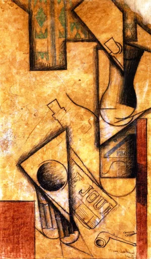 Still Life 3 Oil painting by Juan Gris