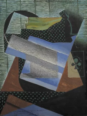 Still Life by Juan Gris Oil Painting