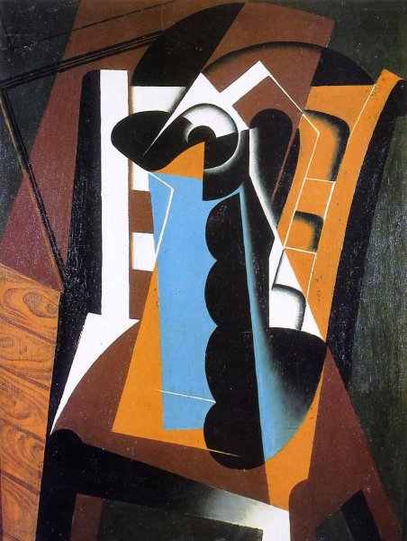 Main Product Photo of Still Life on a Chair Painting by Juan Gris