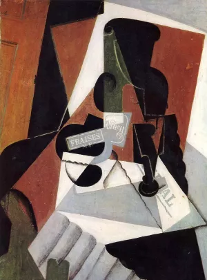 Strawberry Jam painting by Juan Gris