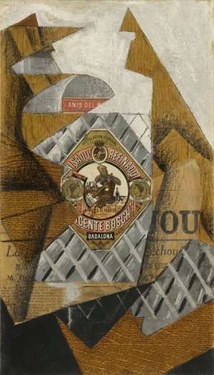 The Bottle of Anis del Mono by Juan Gris Oil Painting