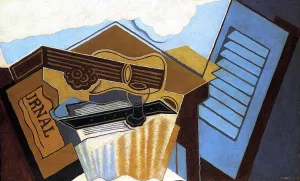 The Cloud painting by Juan Gris