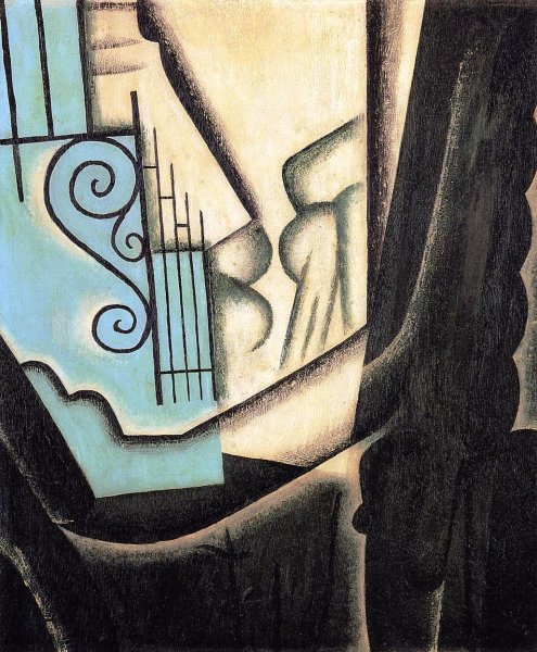 Main Product Photo of The Garden  Painting by Juan Gris