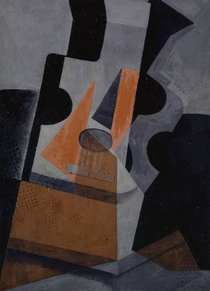 The Guitar by Juan Gris Oil Painting