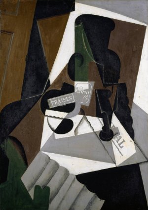 The Pot of Strawberry Jam by Juan Gris Oil Painting