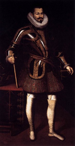 Duke of Lerma by Juan Pantoja De La Cruz - Hand-Painted Oil Painting Reproduction