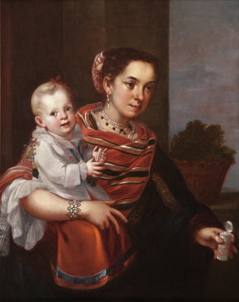 Casta Painting  by Juan Patricio Morlete Ruiz - Hand-Painted Oil Painting Reproduction