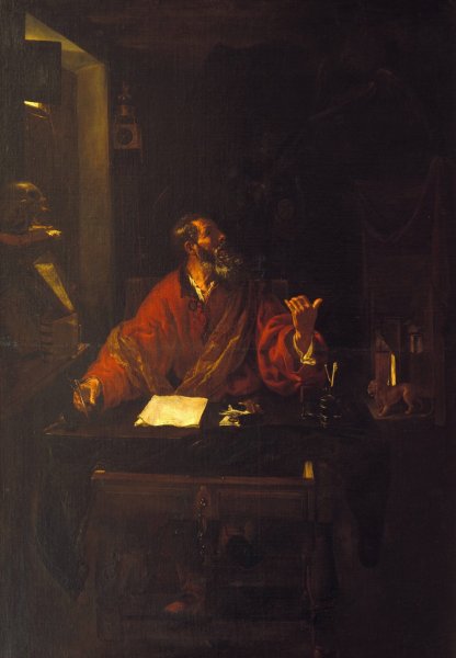 Saint Jerome  by Juan Ribalta - Hand-Painted Oil Painting Reproduction