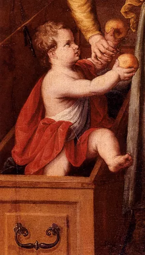The Miracle of Saint - Detail by Juan Sanchez Cotan - Oil Painting Reproduction