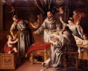 The Miracle of Saint Francis by Juan Sanchez Cotan - Oil Painting Reproduction