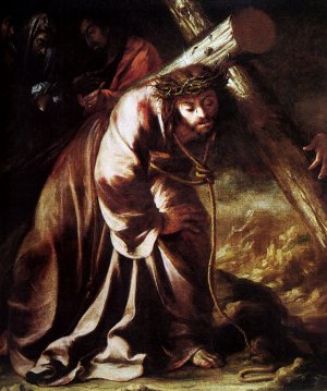 Way To Calvary by Juan Valdes Leal Oil Painting