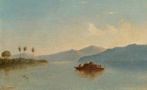 Lake Nicaragua by Judah Levasseur Oil Painting