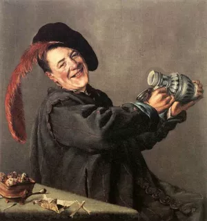Jolly Toper by Judith Leyster Oil Painting