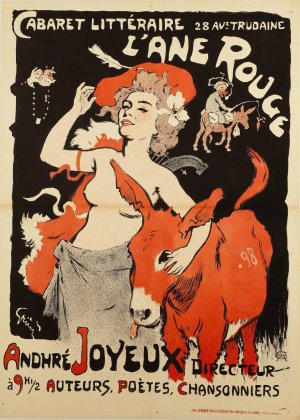 L'ane Rouge by Jules-Alexandre Grun Oil Painting