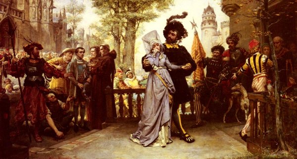 Le Droit Du Seigneur by Jules Arsene Gardier - Hand-Painted Oil Painting Reproduction