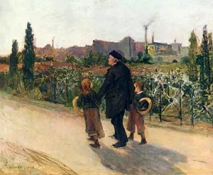 All Souls' Day by Jules Bastien-Lepage - Oil Painting Reproduction