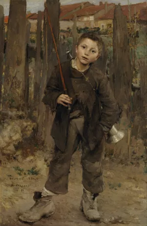 Pas Meche by Jules Bastien-Lepage Oil Painting