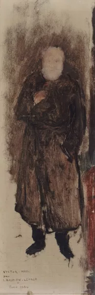 Portrait de Victor Hugo by Jules Bastien-Lepage Oil Painting
