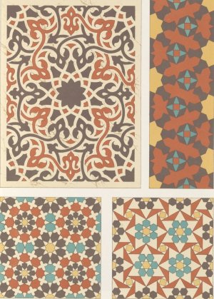 Les elements de l'art arabe 199 by Jules Bourgoin Oil Painting